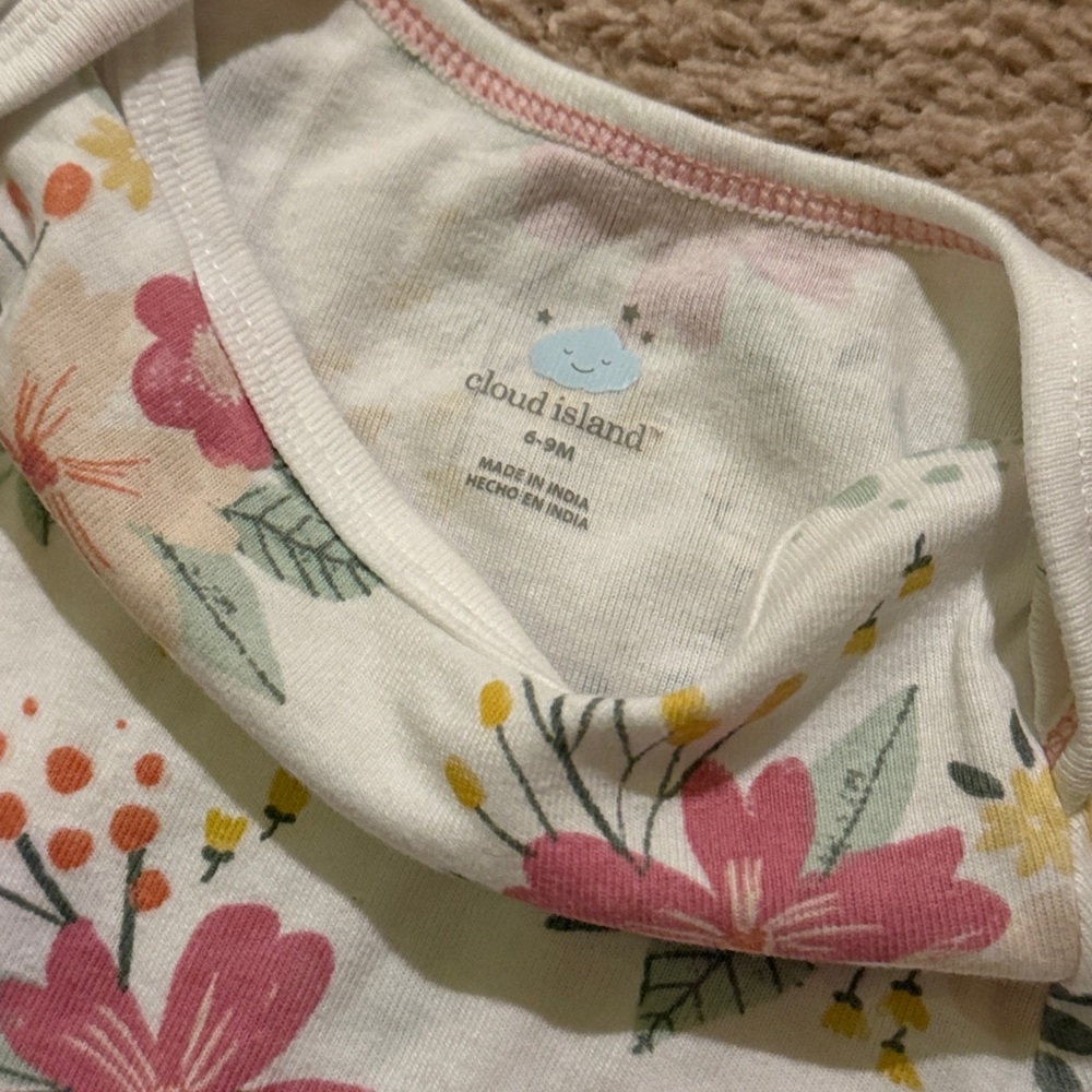 Colorful Baby Girls One Piece Lot Various sizes 6-9 months - Picture 8 of 16